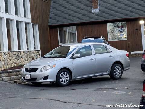 2010 Toyota Corolla for sale at Cupples Car Company in Belmont NH