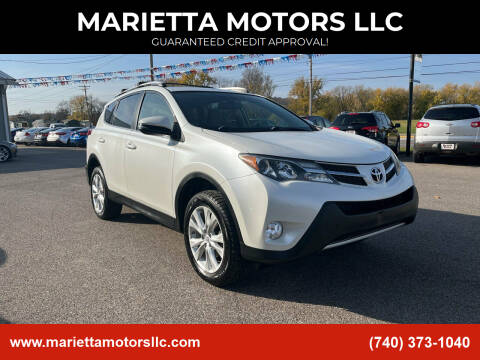 2013 Toyota RAV4 for sale at MARIETTA MOTORS LLC in Marietta OH