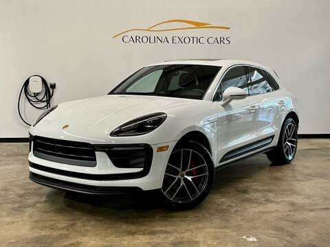 2022 Porsche Macan for sale at Carolina Exotic Cars & Consignment Center in Raleigh NC