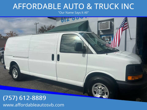 2016 Chevrolet Express for sale at AFFORDABLE AUTO & TRUCK INC in Virginia Beach VA