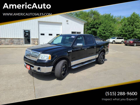 2008 Lincoln Mark LT for sale at AmericAuto in Des Moines IA