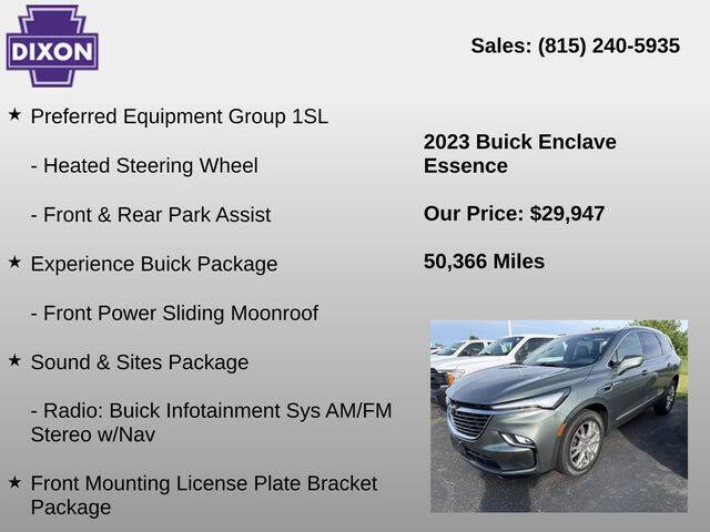 2023 Buick Enclave Essence