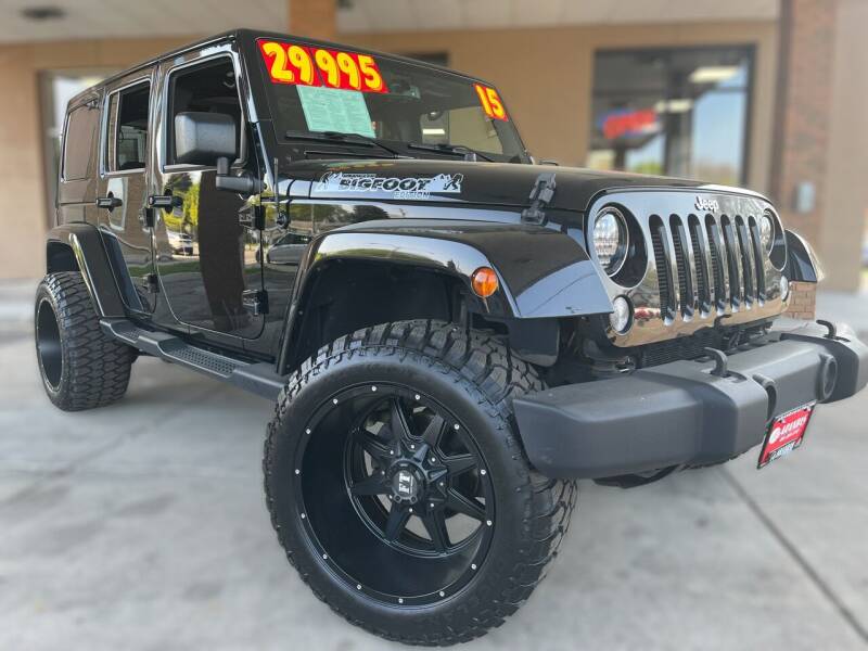2015 Jeep Wrangler Unlimited for sale at Arandas Auto Sales in Milwaukee WI