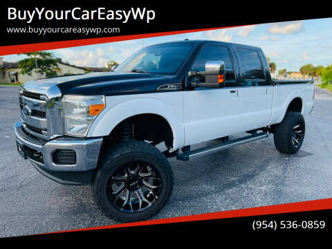 2013 Ford F-250 Super Duty for sale at BuyYourCarEasyWp in West Park FL