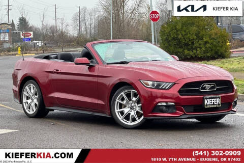 2015 Ford Mustang for sale at Kiefer Kia in Eugene OR