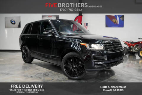 2017 Land Rover Range Rover Supercharged