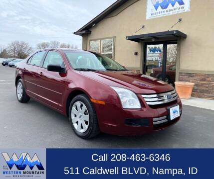2007 Ford Fusion for sale at Western Mountain Bus & Auto Sales in Nampa ID