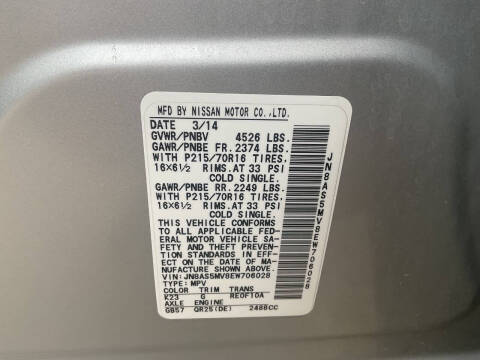 2014 Nissan Rogue Select S