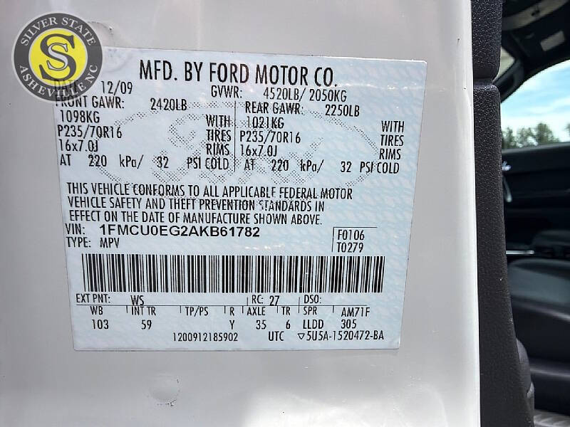 2010 Ford Escape Limited