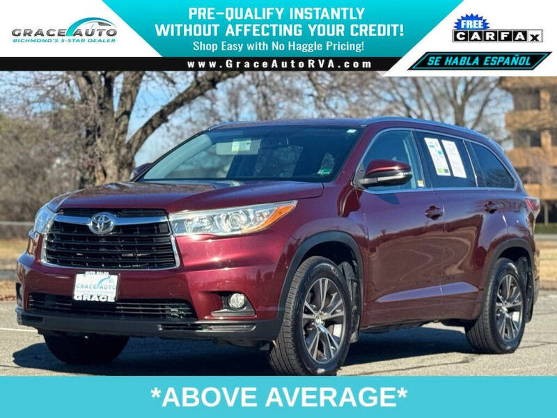 2016 Toyota Highlander XLE