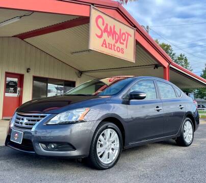 2014 Nissan Sentra for sale at Sandlot Autos in Tyler TX
