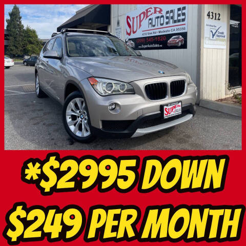 2014 BMW X1 for sale at Super Auto Sales Modesto in Modesto, CA