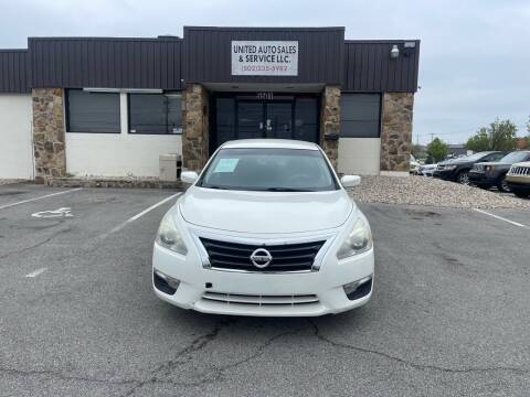 2014 Nissan Altima for sale at United Auto Sales and Service in Louisville KY