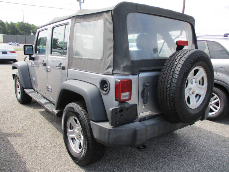 2017 Jeep Wrangler Unlimited Sport