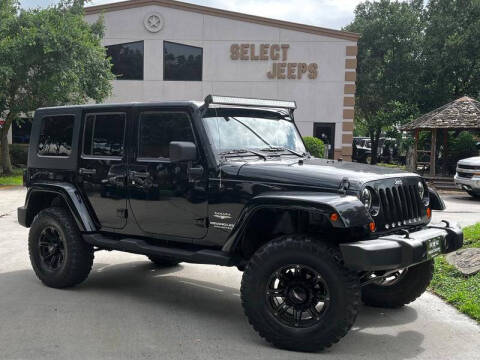 2007 Jeep Wrangler Unlimited for sale at SELECT JEEPS INC in League City TX