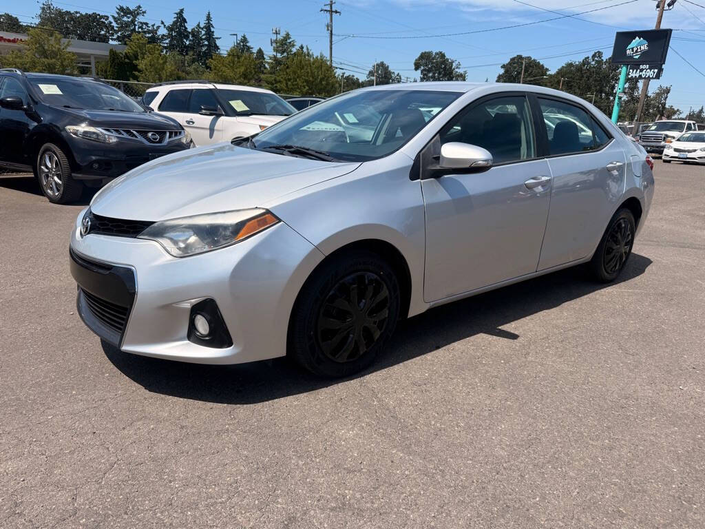 Silver 2016 Toyota Corolla S S 4dr Sedan 1