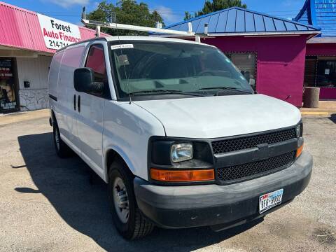 2012 Chevrolet Express for sale at Forest Auto Finance LLC in Garland TX