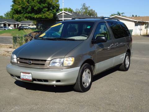 1999 Toyota Sienna for sale at Moon Auto Sales in Sacramento CA