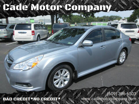 2012 Subaru Legacy for sale at Cade Motor Company in Lawrenceville NJ