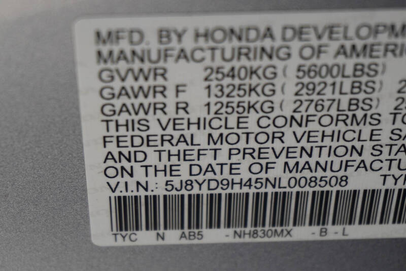 2022 Acura MDX w/Tech