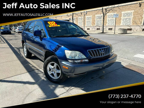 2002 Lexus RX 300 for sale at Jeff Auto Sales INC in Chicago IL