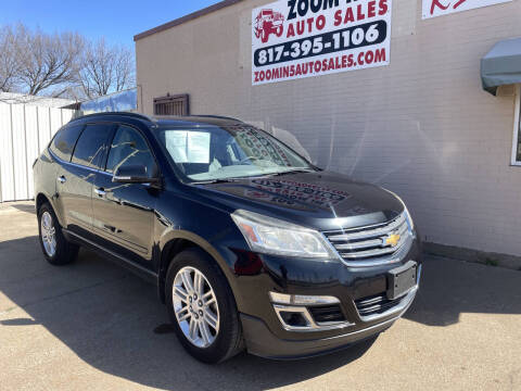 2015 Chevrolet Traverse for sale at Zoom In 5 Auto Sales in Fort Worth TX