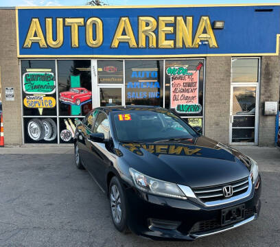 2015 Honda Accord for sale at Auto Arena in Fairfield OH