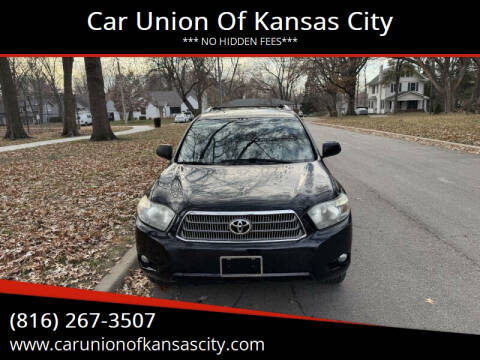 2008 Toyota Highlander Hybrid for sale at Car Union Of Kansas City in Kansas City MO