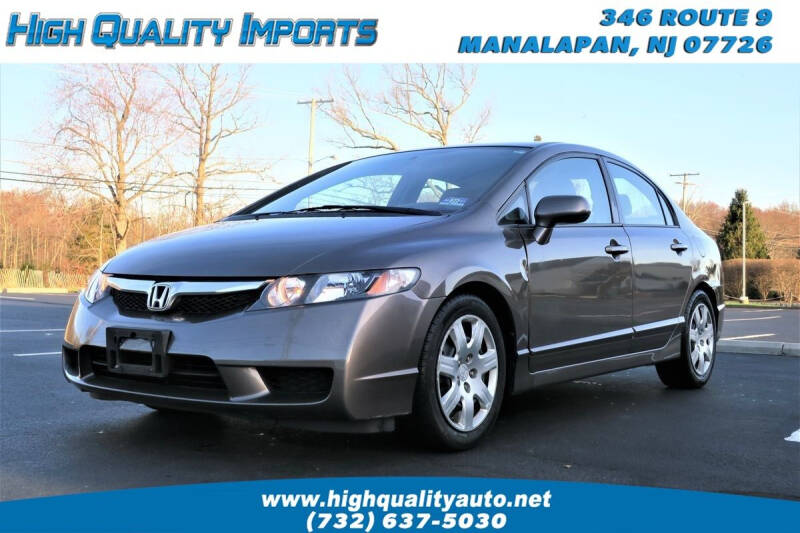 2010 Honda Civic for sale at High Quality Imports in Manalapan NJ
