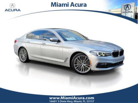 2018 BMW 5 Series for sale at MIAMI ACURA in Miami FL