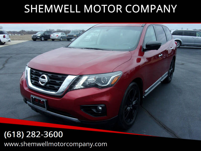 2017 Nissan Pathfinder for sale at SHEMWELL MOTOR COMPANY in Red Bud IL