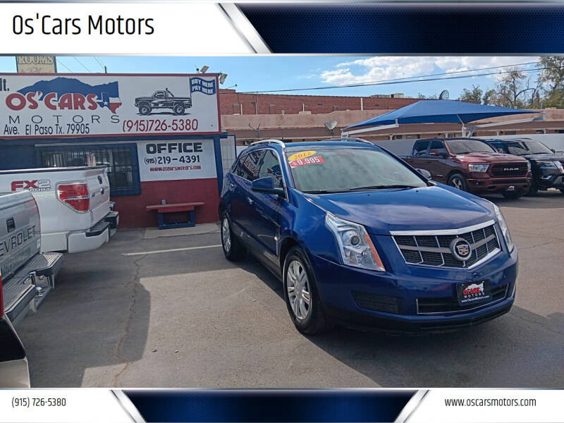 2012 Cadillac SRX for sale at Os'Cars Motors in El Paso TX