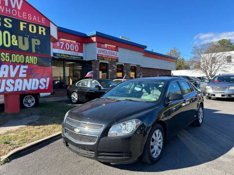 2011 Chevrolet Malibu for sale at HW Auto Wholesale in Norfolk VA