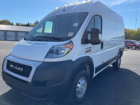 2020 RAM ProMaster for sale at Blake Hollenbeck Auto Sales in Greenville MI