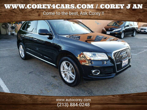 2015 Audi Q5 for sale at WWW.COREY4CARS.COM / COREY J AN in Los Angeles CA