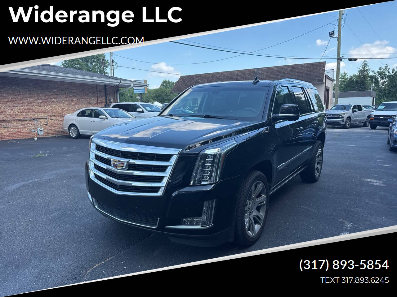 Black 2017 Cadillac Escalade SUV / Crossover Four-Wheel Drive 8-Speed Automatic