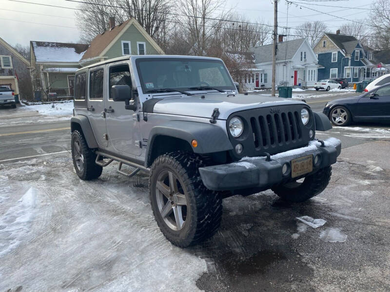 2016 Jeep Wrangler Unlimited for sale at Shah Auto Sales in Abington MA