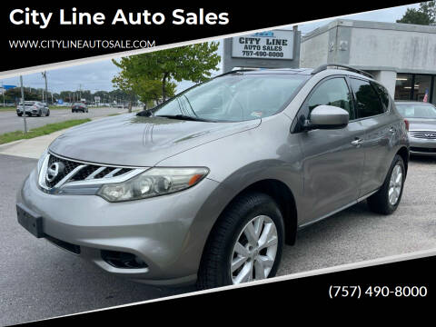 2011 Nissan Murano for sale at City Line Auto Sales in Norfolk VA