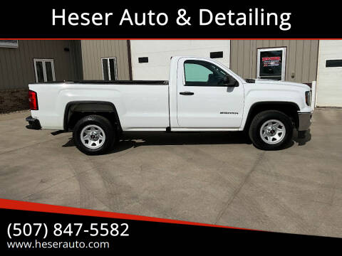 2016 GMC Sierra 1500 for sale at Heser Auto & Detailing in Jackson MN