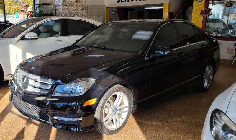 2013 Mercedes-Benz C-Class for sale at International Motors in San Pedro CA