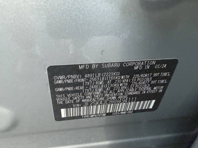 2024 Subaru Forester Wilderness