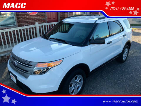 2014 Ford Explorer for sale at MACC in Gastonia NC