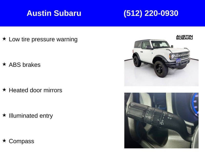 2021 Ford Bronco Black Diamond Advanced