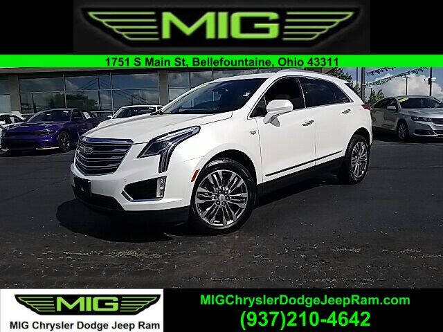 2017 Cadillac XT5 for sale at MIG Chrysler Dodge Jeep Ram in Bellefontaine OH