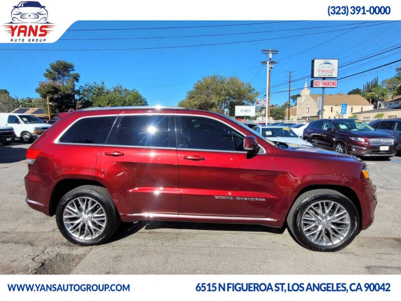 2017 Jeep Grand Cherokee Summit