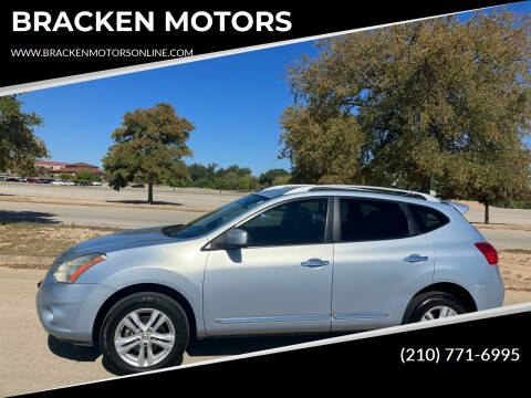 2012 Nissan Rogue for sale at BRACKEN MOTORS in San Antonio TX