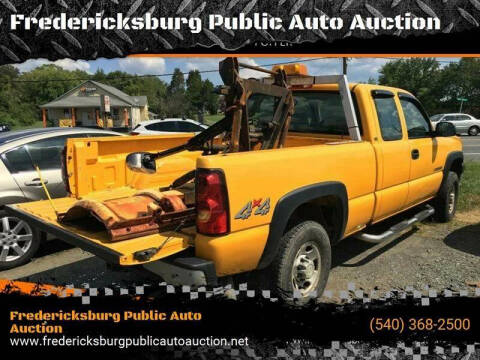 2005 Chevrolet Silverado 2500HD for sale at FPAA in Fredericksburg VA