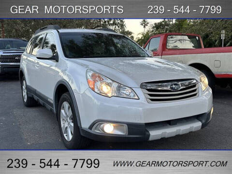 2012 Subaru Outback for sale at GEAR MOTORSPORTS in Estero FL