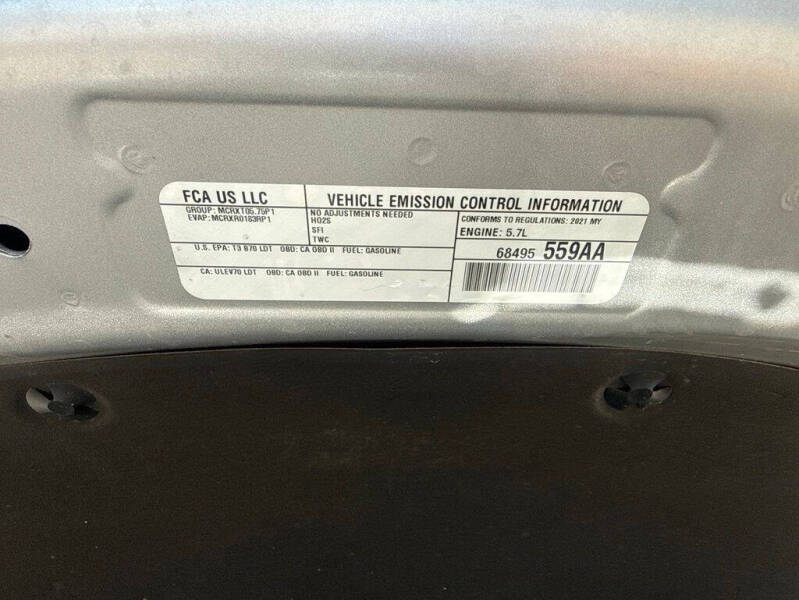 2021 RAM 1500