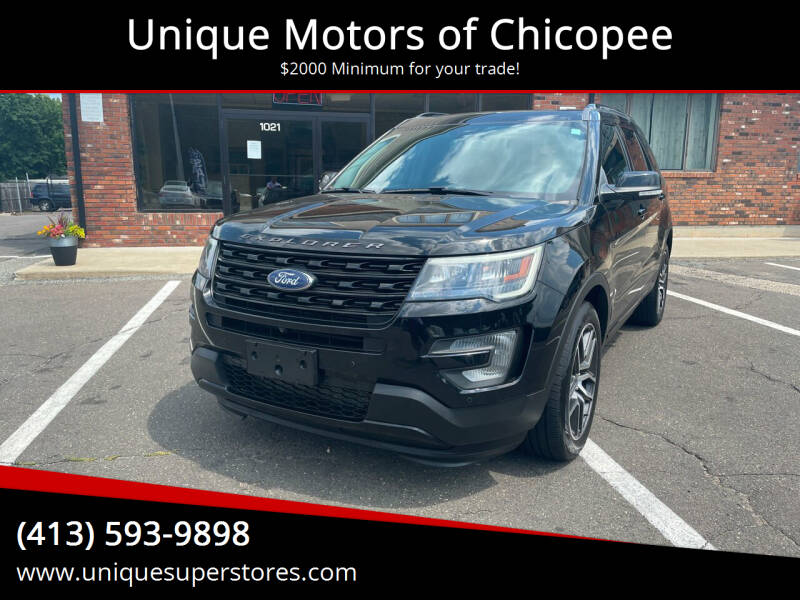 2017 Ford Explorer for sale at Unique Motors of Chicopee in Chicopee MA